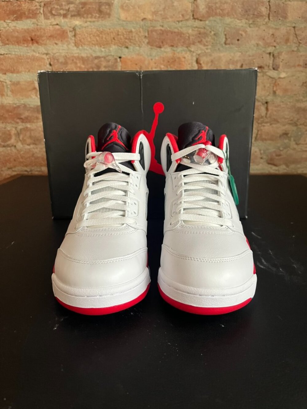 Air Jordan 5 Retro Fire Red Black Tongue 2025 Men's US 8 New